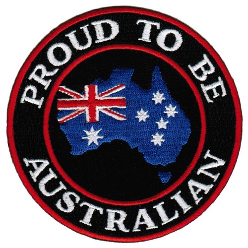 Proud australian patch - proud, be